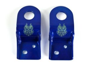 Ford F-250 Radiator Support Brackets - Sinister Diesel - Sinister Diesel - Sinister Blue - `03-`07